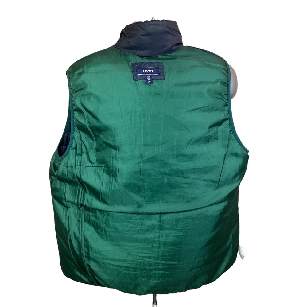 Izod Advantage Performance Quilted Puffer Vest Na… - image 6